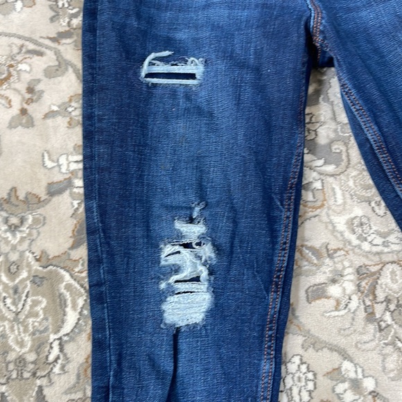 OLD NAVY Rockstar Dark Wash Jeans SIZE 8 - Picture 3 of 7